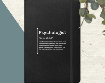 Psychologist’s Client Therapy Journal – Fun gift and Ideal for Mental Health Notes, Session Plans, and Psychological Insights