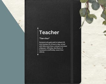 Diario de planificación de lecciones para profesores: un regalo divertido perfecto para organizar los horarios de clases, el seguimiento de las calificaciones y los objetivos del aula.