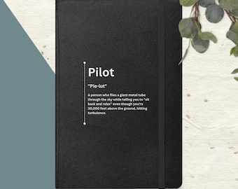 Pilot’s Flight Log Journal – A fun gift perfect for Tracking Travel Schedules, Flight Plans, and Destination Notes