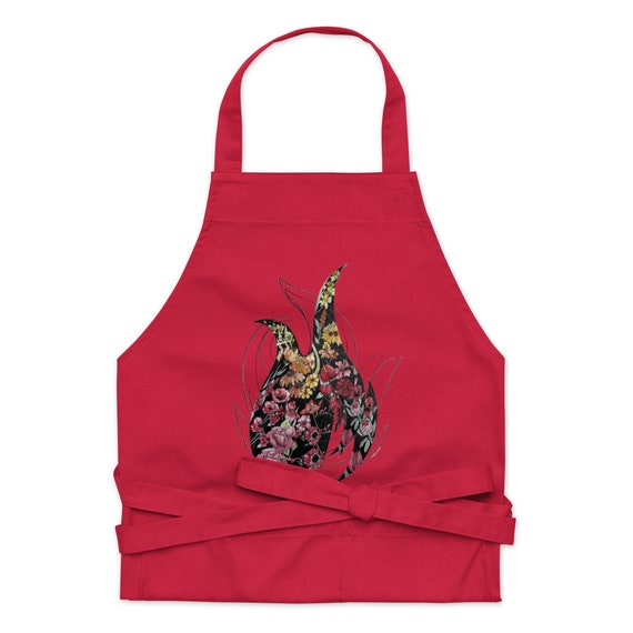 Valley Rising Almeda Flame Organic Cotton Apron