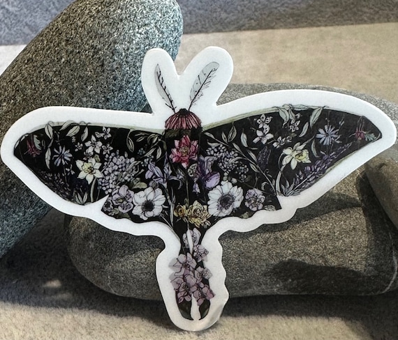 Lunar Moth I Sticker