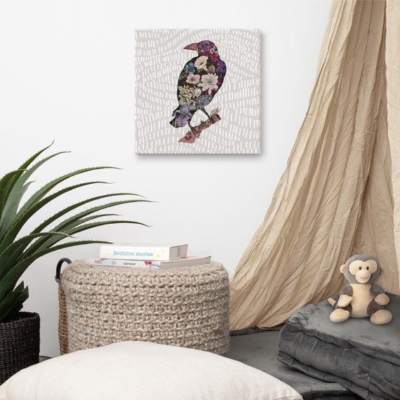 Raven - "Edgar" Canvas