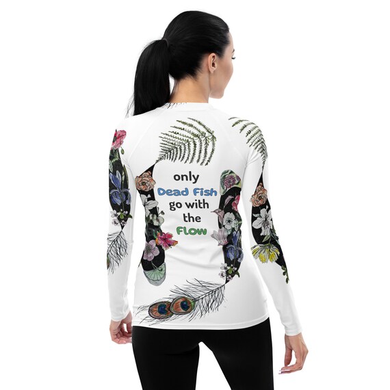 Don't Be Koi Women's Rash Guard