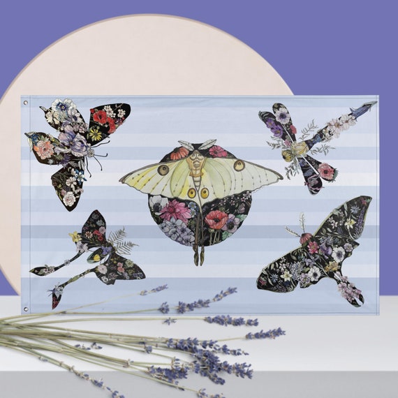 Flying Insect Fun Flag