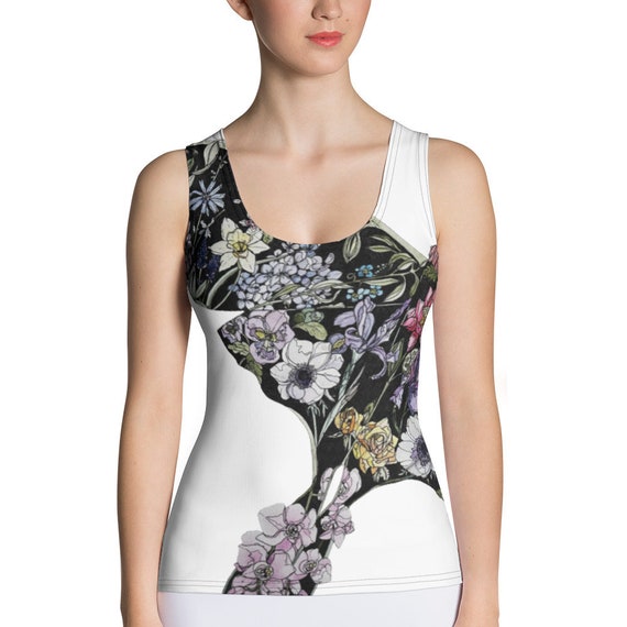 Lunar Moth I Women's Sublimation Tank Top