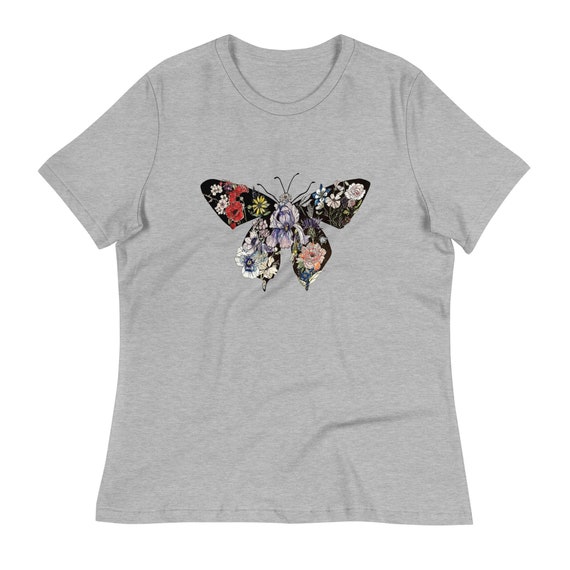 Butterfly Grace Women's Relaxed S/S Tee