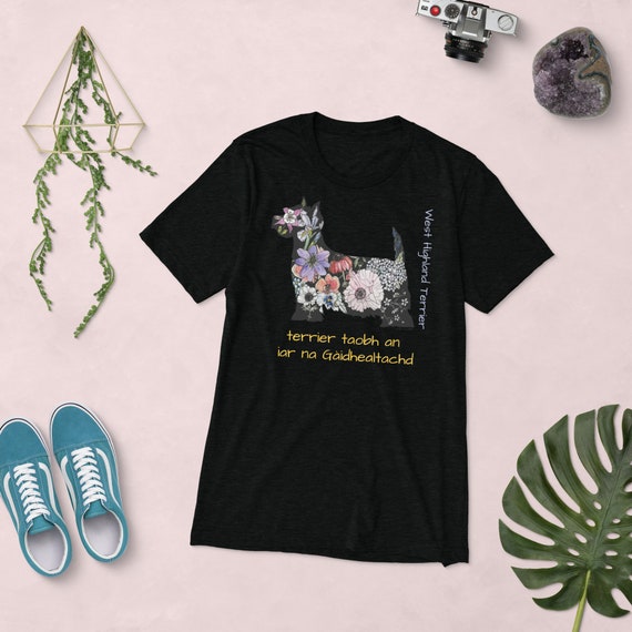 West Highland Terrier S/S Tri-blend Tee