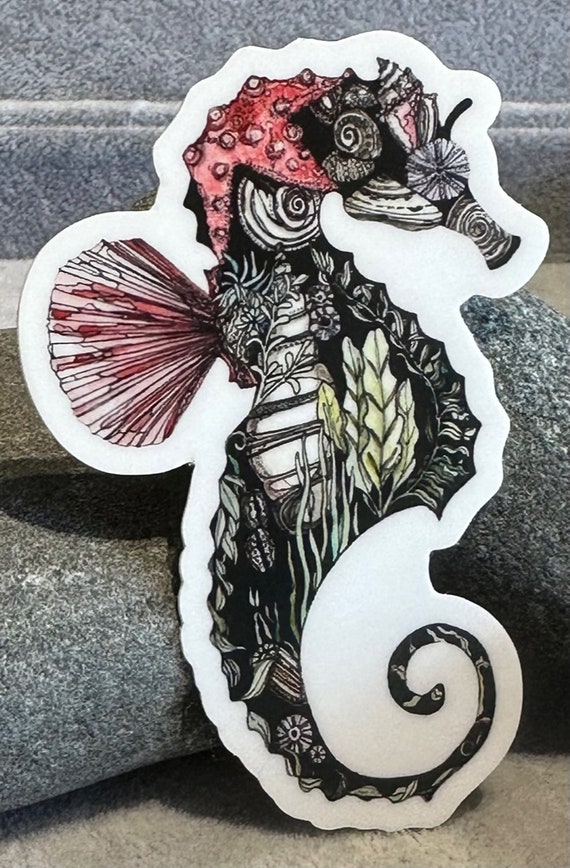 Seahorse Fantasy Sticker