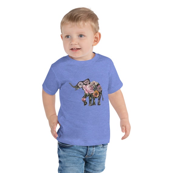 Peony Pachyderm Toddler S/S Tee