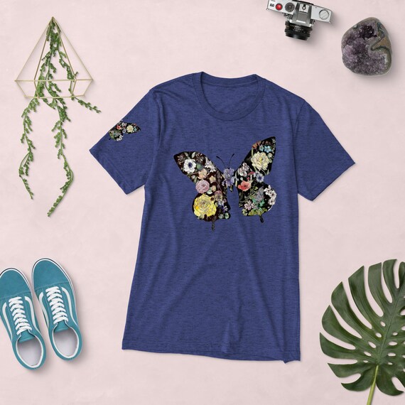 Butterfly Joy S/S Tri-blend Tee