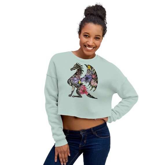 Dragon Crop Sweatshirt