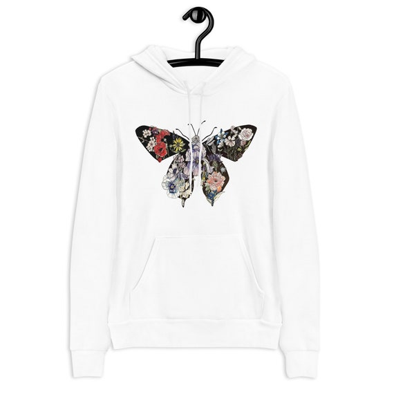 Butterfly Grace Unisex Hoodie Sweatshirt