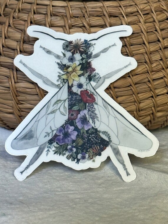 Daffodil Bee Sticker