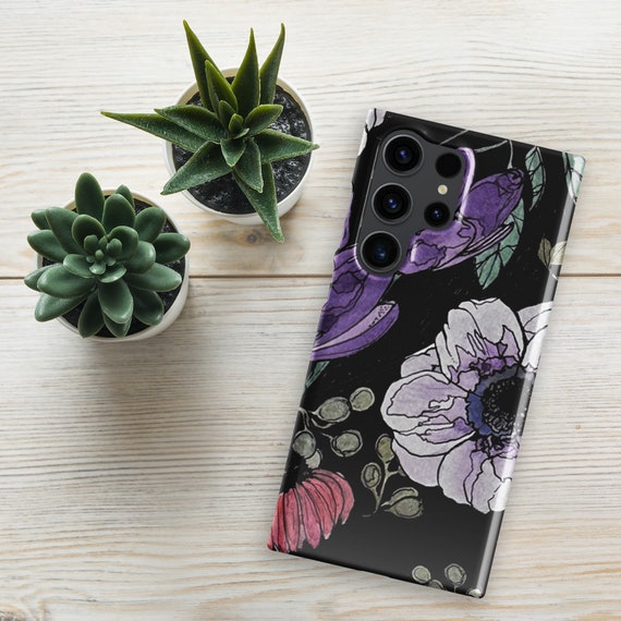 Samsung® "The Sassy Dragonfly" Patterned Snap Case - Versions Available