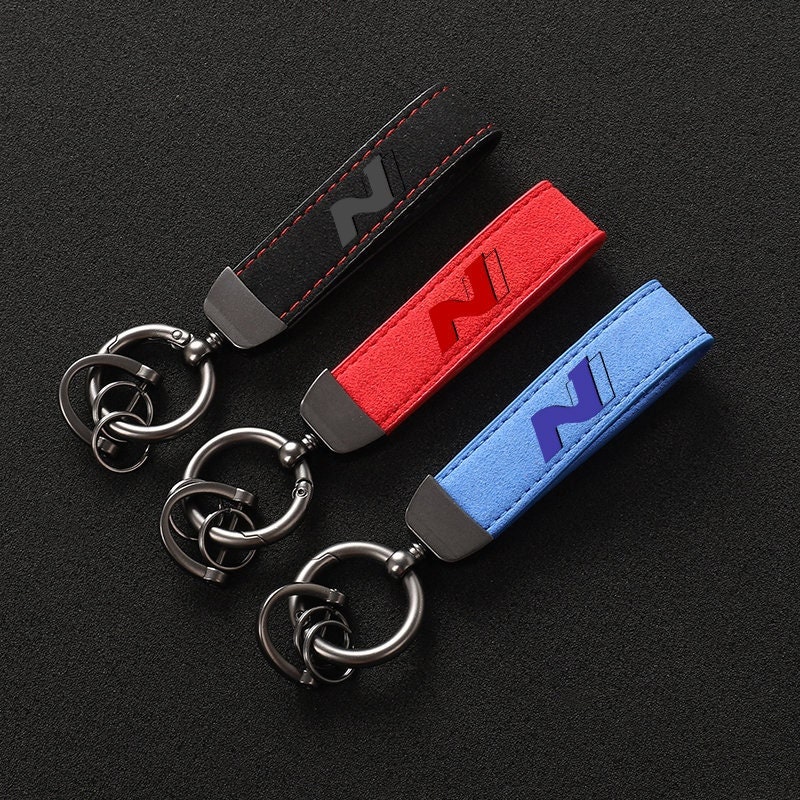 Suede Hyundai N Keychain Etsy India