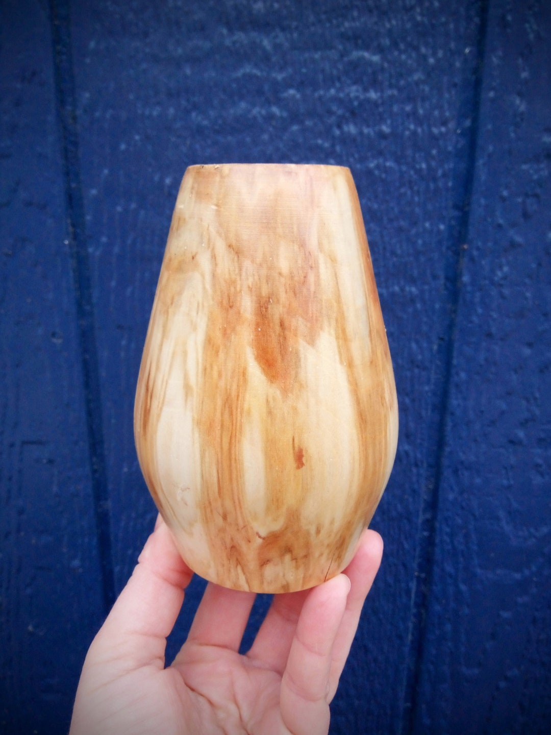 Wooden Bud Vase Etsy