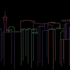 Las Vegas Skyline Print