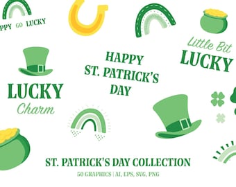 Collection Saint-Patrick | ai, eps, svg, png
