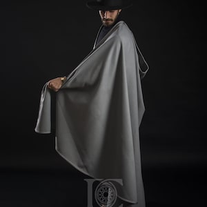 Moroccan Handmade _ Poncho Winter coat Silham burnous _Hooded Long Overcoat _luxury Winter Warm Cape