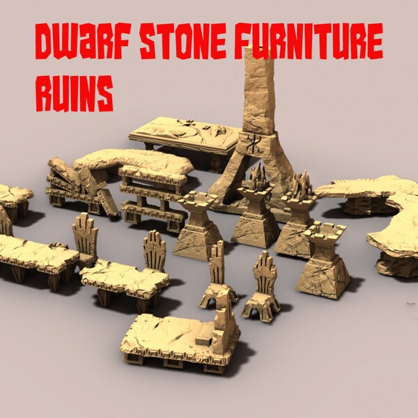 Dwarf Furniture Etsy