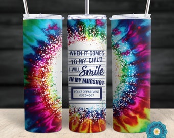 Mugshot Sublimated 20 Oz Tumbler