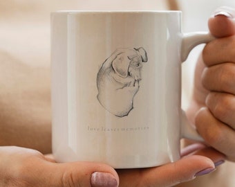 Pet Loss Gift, Dachshund Gift, Pet Remembrance Gift, Pet Memorial Mug, Pet Memorial Gift, Pet Sympathy, Dog Lover Gift, Fathers Day Gift