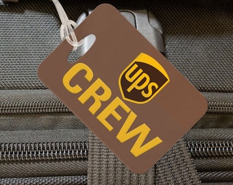 UPS air crew Luggage Tags, shipped FREE, B747 , B757, B767. MD11, A300 tags