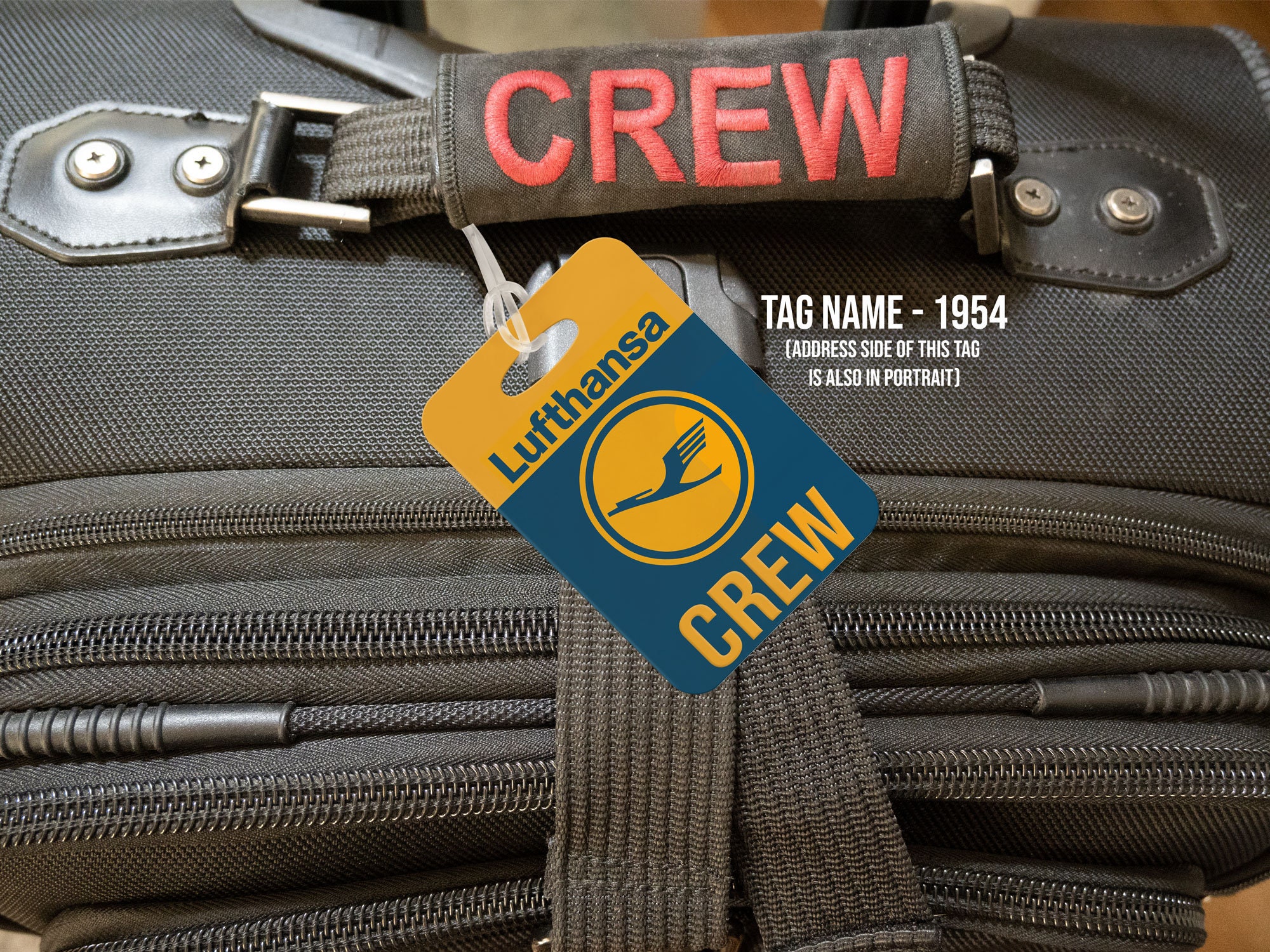 Lufthansa ルフトハンザ クルータグ Crew tag