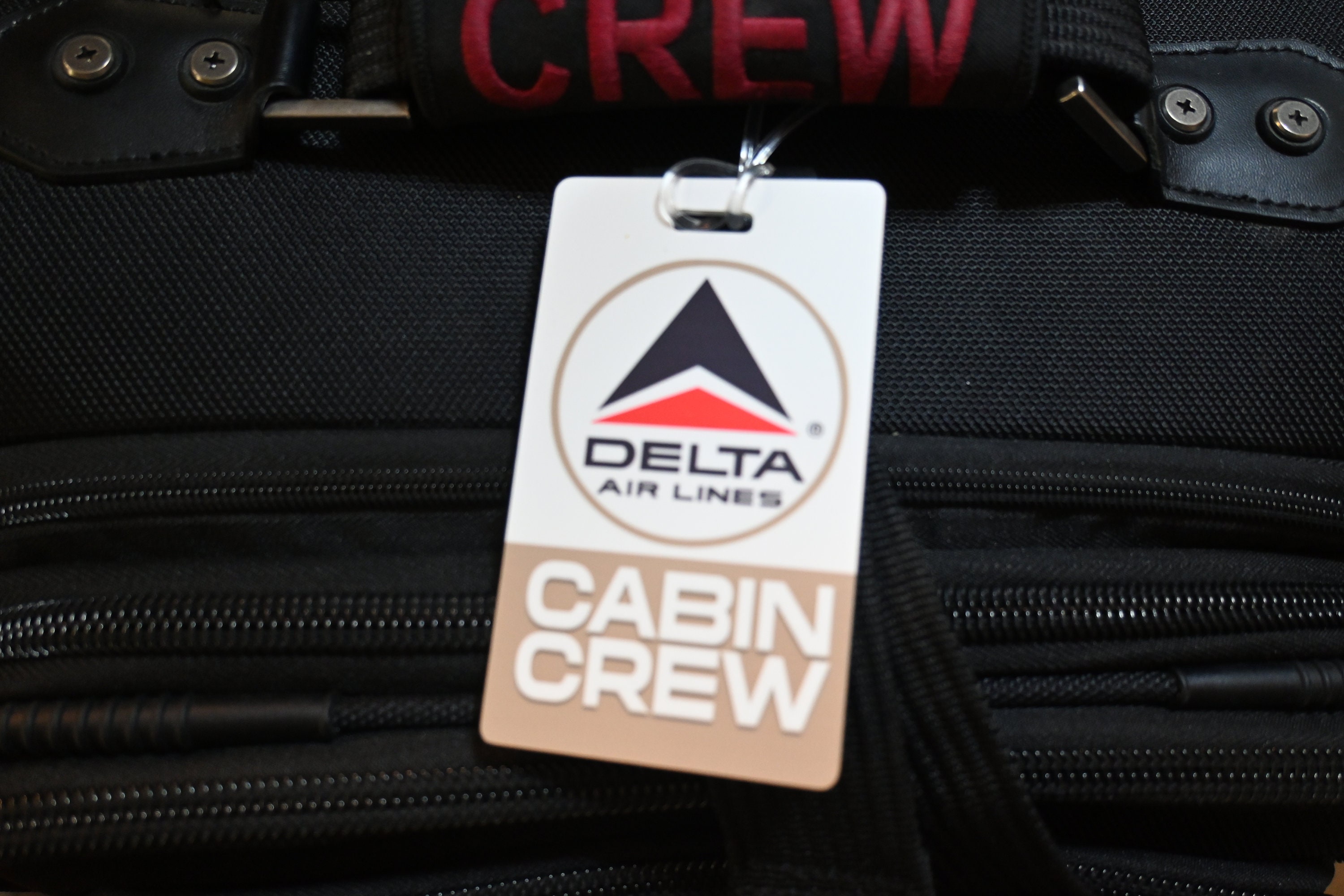Delta Airlines Cabin Crew Luggage Tags Chris And Cin Studio, 47 OFF
