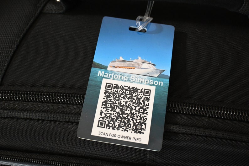 Royal Caribbean International Cruise Ship Luggage Bag Tags Etsy