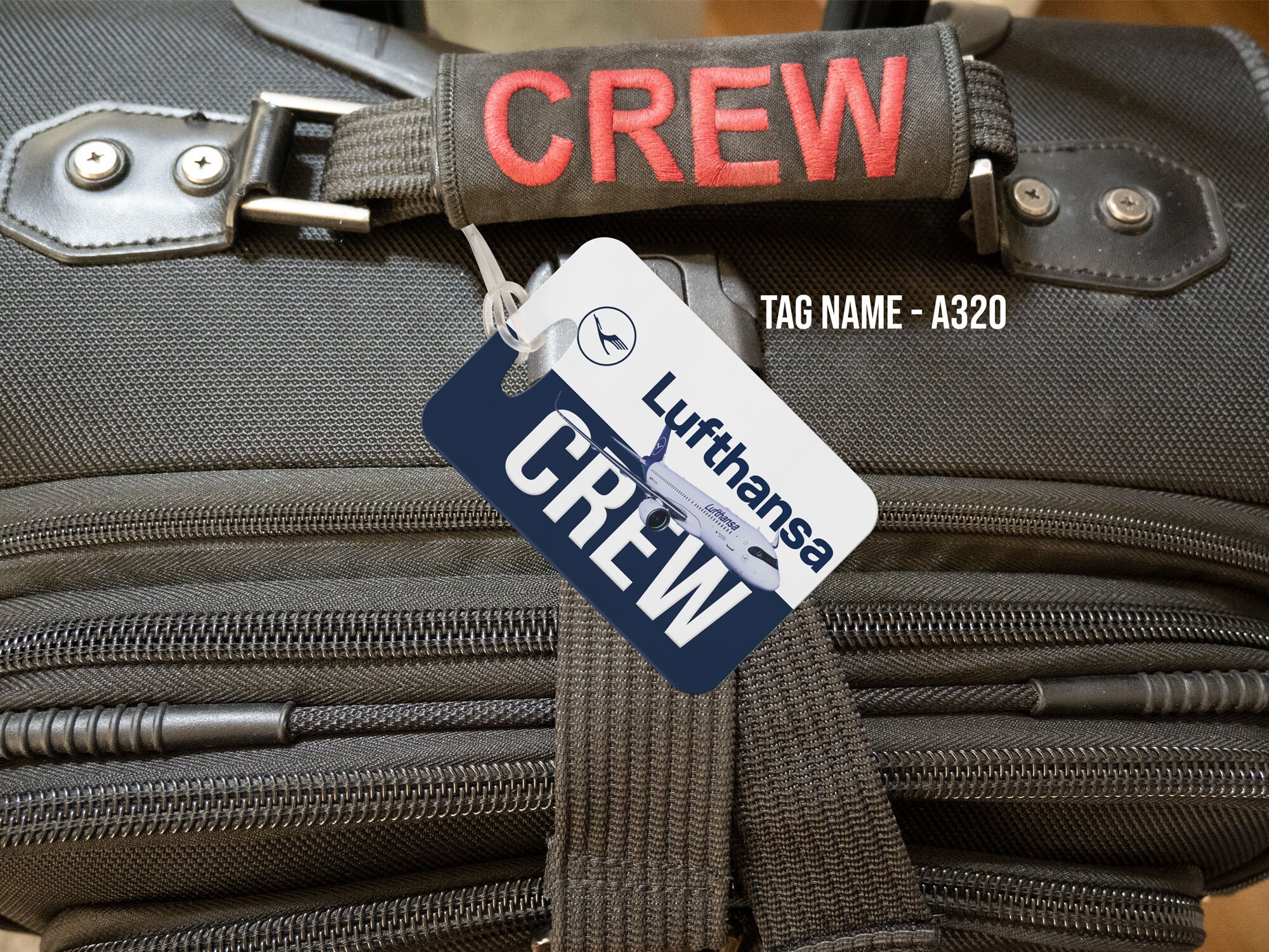 新品　ルフトハンザ Lufthansa crew用バゲージタグ Amazon | ルフトハンザ ドイツ航空 Lufthansa German Airlines