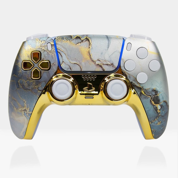 PlayStation 5 DualSense カスタムゴールド Nevermarble Gold Marble Playstation 5 (PS5) Dualsense