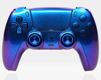 Custom PS5 Controller Chroma | Pro DualSense by Killscreen | Iridescent Finish | Competitive Esports Controller | Gamer Gift | Color Shift