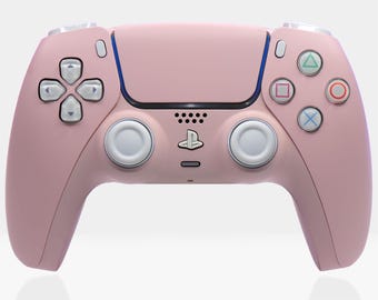 Sakura Pink PS5 Controller Killscreen PlayStation 5 Wireless DualSense Cute Pastel Kawaii