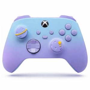 Killscreen Orbital-XBS Xbox Series X|S Controller, Clicky Trigger Purple & Blue Galaxy Custom Gaming Controller, Kawaii, Gamer Gift, Limited