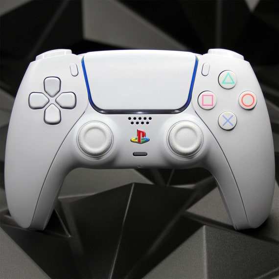 Psone White MKII Retro PS5 Controller Killscreen X Sony