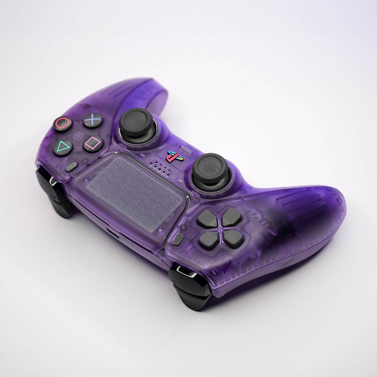 アトミックパープル レトロ PS5 コントローラー キルスクリーン x 