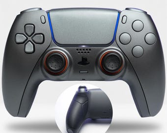 CARBIDE//ZERO™ Gunmetal Gray PS5 Controller - DualSense, Metallic, Beste Gamer Cadeau, Killscreen Pro Competition Esports Controller