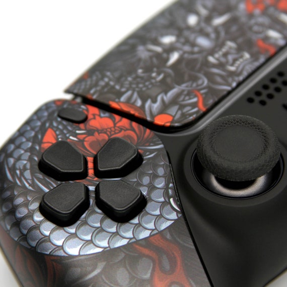 PlayStation - ps5 ロータス様 Red Lotus Dragon Sony Dualsense Playstation 5 (PS5