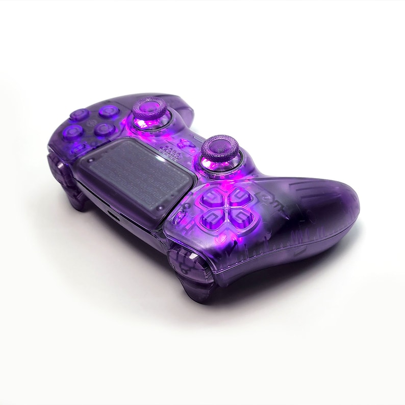 Atomic Purple RGB LED PS5 Controller Killscreen X Sony Playstation 5 ...