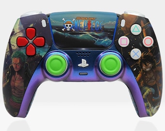 Stormrider Type 1 EX PS5 Controller | One Piece Anime DualSense, Esports Gaming, Luffy Zoro, Custom PlayStation 5, Limited Edition