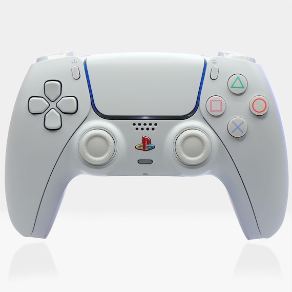 Psone White Sony X Killscreen Dualsense Playstation 5 Retro PS5