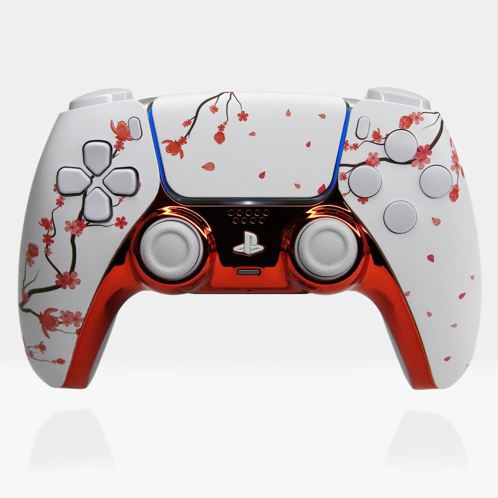 Sakura Chrome Cherry Blossom PS5 Controller Custom