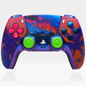 PS1 Gray Reshock Retro PS5 Controller Killscreen X Sony