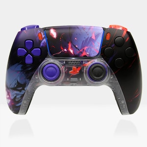 Mando PS5 personalizado Ignition / DualSense inspirado en Joker de Killscreen / Diseño Fire & Ember / Mando profesional de eSports / Regalo para gamers