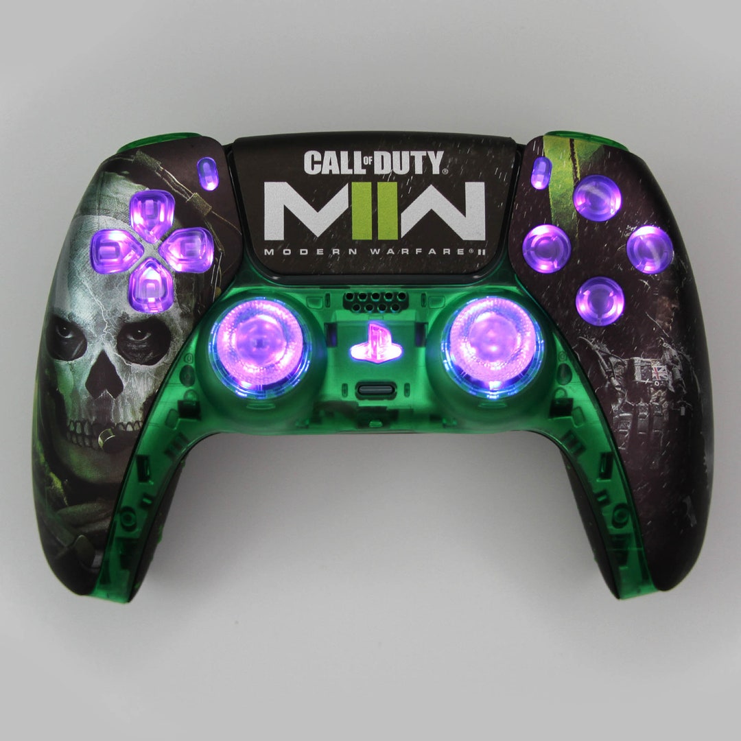 Ghost MK I RGB LED PS5 Controller Sony X Killscreen Call of