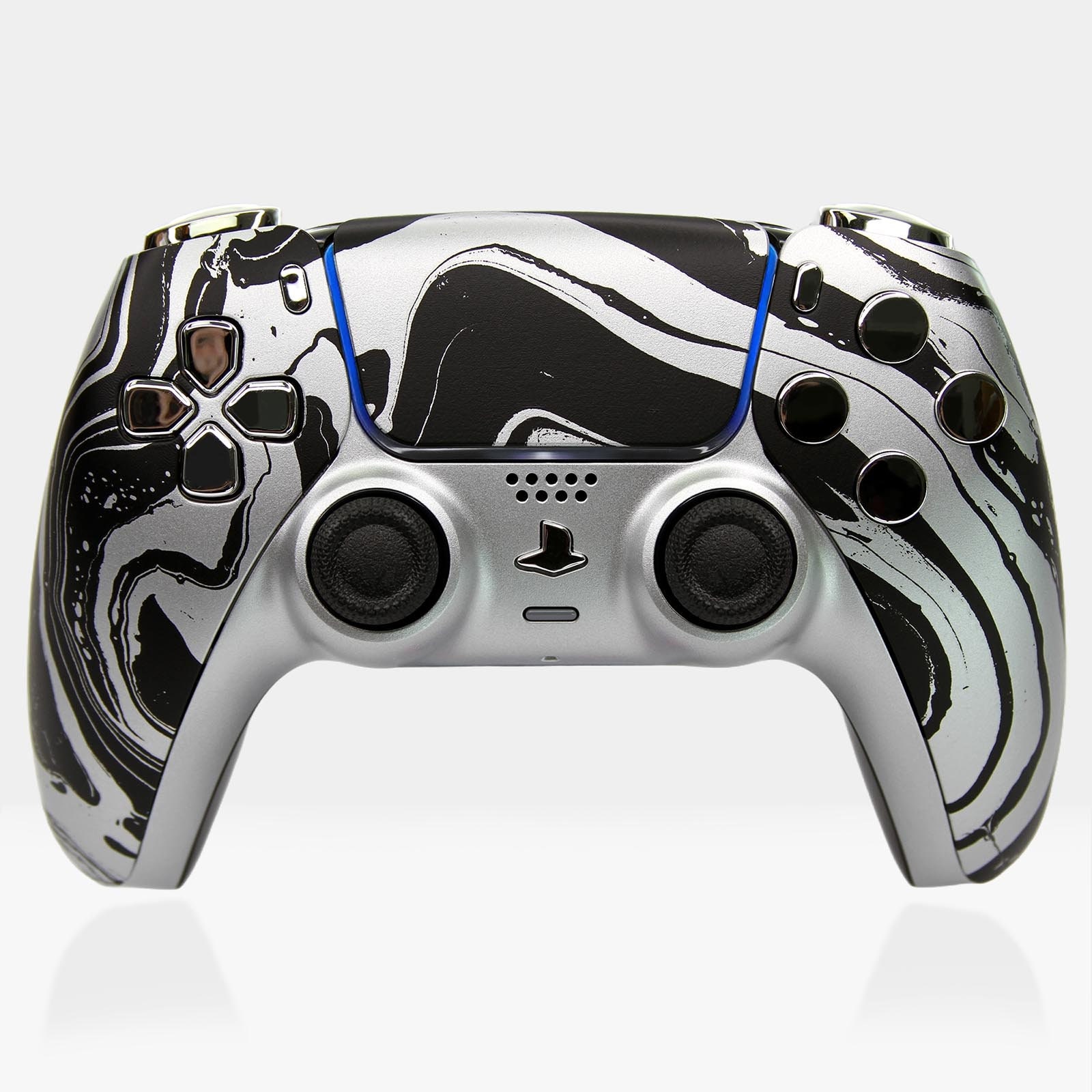 シルバーアシッド PS5 コントローラー キルスクリーン x ソニー