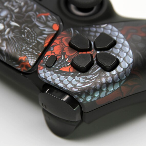 Red Lotus Dragon Sony Dualsense Playstation 5 (PS5