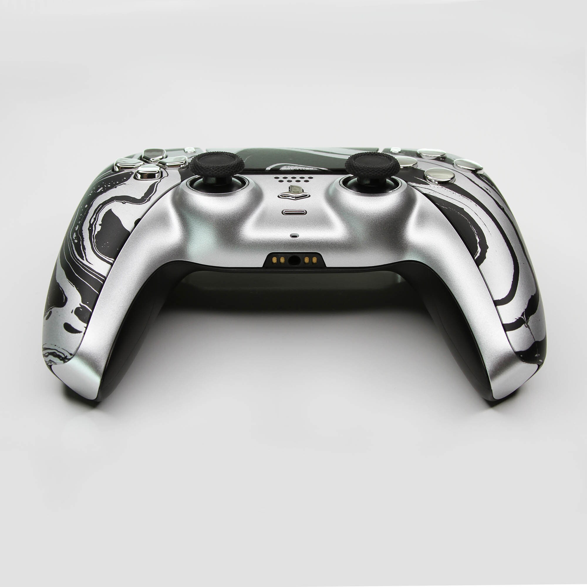 シルバーアシッド PS5 コントローラー キルスクリーン x ソニー
