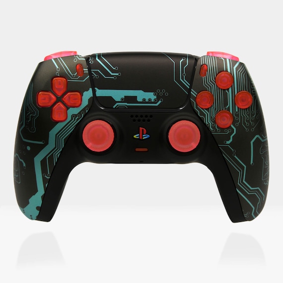 Neotracer PS5 Controller Sony X Killscreen Custom Cyberpunk